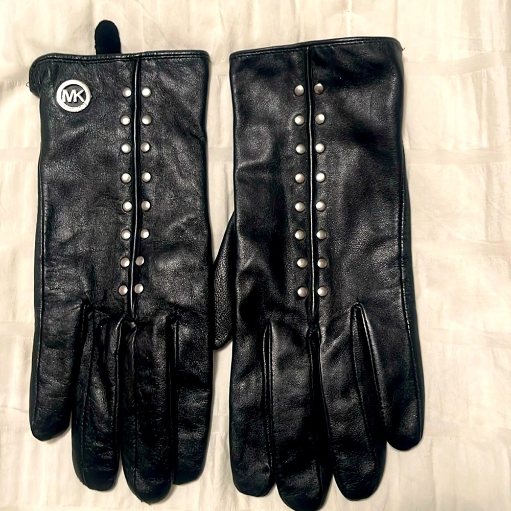 Micheal Kors Leather Gloves